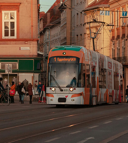 Advanced MRI in Graz, Austria - Congress Graz - arrive by tram